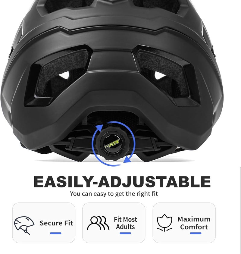 BATFOX Bike Helmet,Mountain Bike Helmet Helmets for Men Women Adults Youth - Image 3